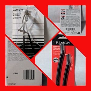 Revlon Eyebrow Precision Shaper and CoverGirl Lash Curler Set